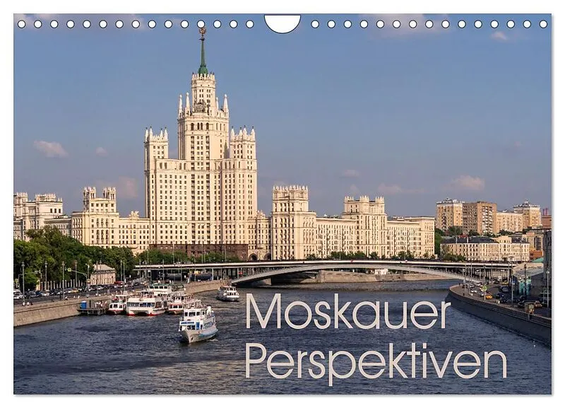 Moskauer Perspektiven (Wandkalender 2026 DIN A4 quer), CALVENDO Monatskalender