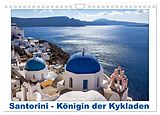 Kalender Santorini - Königin der Kykladen (Wandkalender 2026 DIN A4 quer), CALVENDO Monatskalender von thomas meinert
