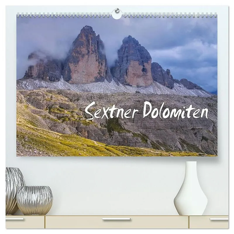 Sextner Dolomiten (hochwertiger Premium Wandkalender 2026 DIN A2 quer), Kunstdruck in Hochglanz