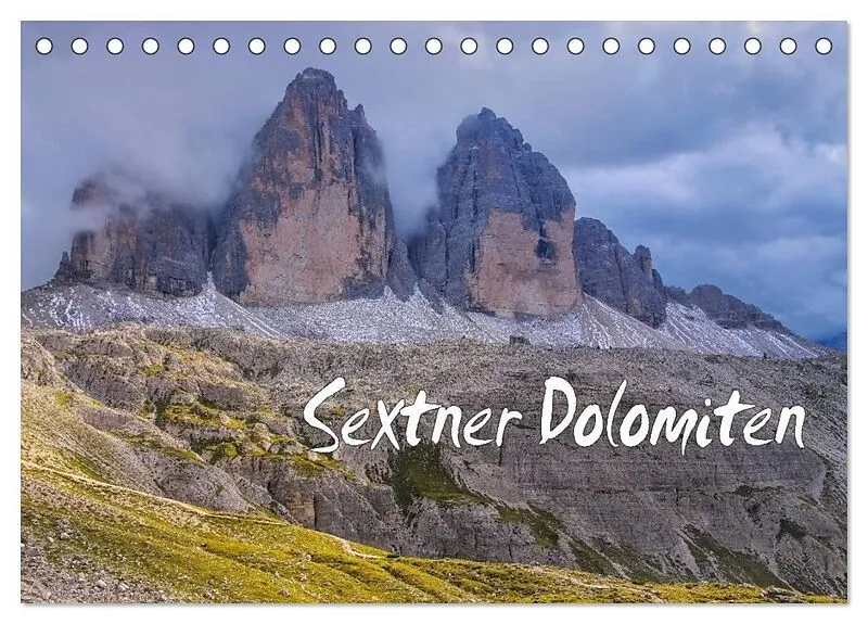 Sextner Dolomiten (Tischkalender 2026 DIN A5 quer), CALVENDO Monatskalender