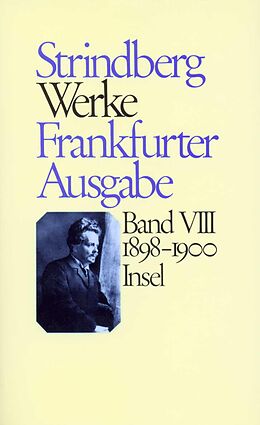 Fester Einband Werke in zeitlicher Folge. Frankfurter Ausgabe in zwölf Bänden von August Strindberg