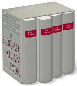 Fester Einband Werke in vier Bänden von Edgar Allan Poe