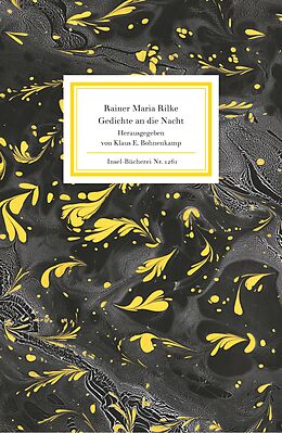Fester Einband Gedichte an die Nacht von Rainer Maria Rilke