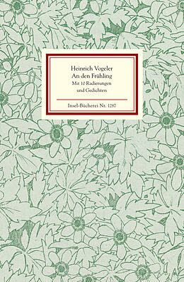 Fester Einband An den Frühling von Heinrich Vogeler