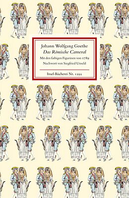 Fester Einband Das Römische Carneval von Johann Wolfgang Goethe