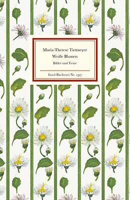 Kartonierter Einband Weiße Blumen von Maria-Therese Tietmeyer