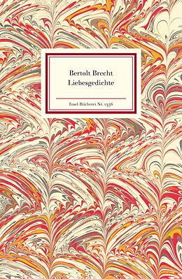 Fester Einband Liebesgedichte von Bertolt Brecht