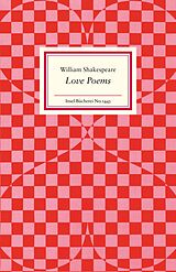 Livre Relié Love Poems de William Shakespeare