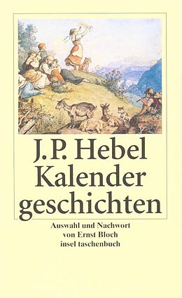 Kartonierter Einband Kalendergeschichten von Johann Peter Hebel