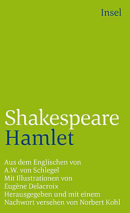 Couverture cartonnée Hamlet de William Shakespeare