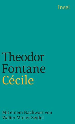 Kartonierter Einband Cécile von Theodor Fontane