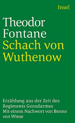 Kartonierter Einband Schach von Wuthenow von Theodor Fontane