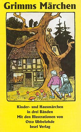 Kartonierter Einband Kinder- und Hausmärchen, gesammelt durch die Brüder Grimm. In drei Bänden von Jacob Grimm, Wilhelm Grimm