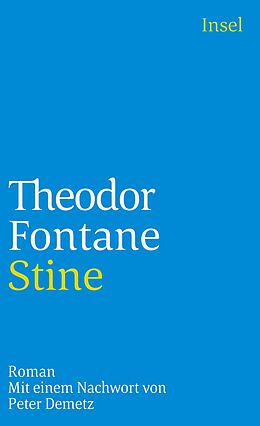 Kartonierter Einband Stine von Theodor Fontane