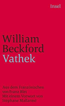 Kartonierter Einband Vathek von William Beckford