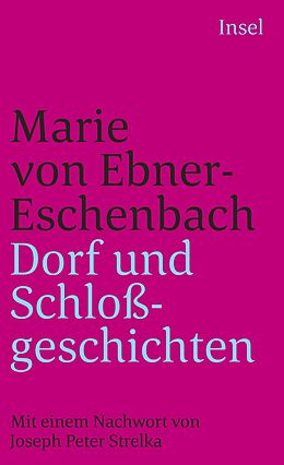 Kartonierter Einband Dorf- und Schloßgeschichten von Marie von Ebner-Eschenbach
