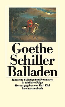 Kartonierter Einband Sämtliche Balladen und Romanzen in zeitlicher Folge von Friedrich Schiller, Johann Wolfgang Goethe