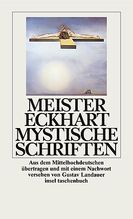 Couverture cartonnée Mystische Schriften de Meister Eckhart