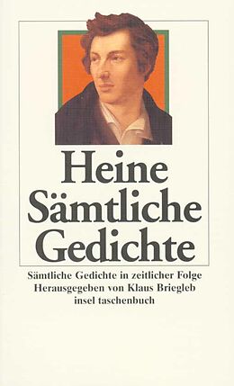 Kartonierter Einband Sämtliche Gedichte in zeitlicher Folge von Heinrich Heine