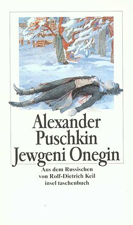 Couverture cartonnée Jewgeni Onegin de Alexander Puschkin
