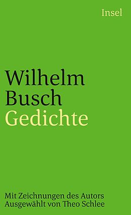 Kartonierter Einband Gedichte von Wilhelm Busch