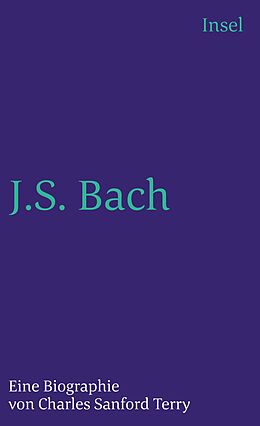 Couverture cartonnée Johann Sebastian Bach de Charles Sanford Terry