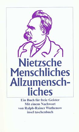 Kartonierter Einband Menschliches, Allzumenschliches von Friedrich Nietzsche