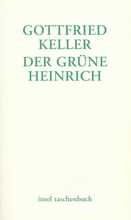 Kartonierter Einband Der grüne Heinrich von Gottfried Keller