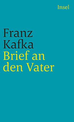 Kartonierter Einband Brief an den Vater von Franz Kafka