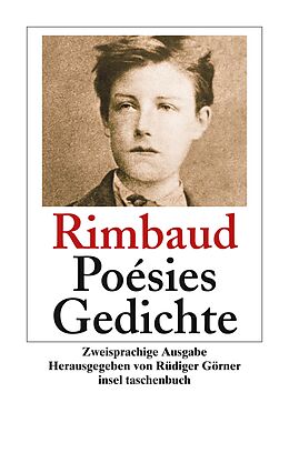 Kartonierter Einband Poésies. Gedichte von Arthur Rimbaud