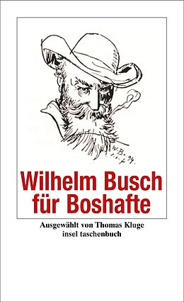 Kartonierter Einband Wilhelm Busch für Boshafte von Wilhelm Busch