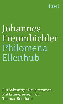 Couverture cartonnée Philomena Ellenhub de Johannes Freumbichler