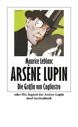 Kartonierter Einband Die Gräfin von Cagliostro oder Die Jugend des Arsène Lupin von Maurice Leblanc