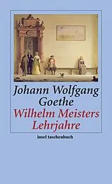 Kartonierter Einband Wilhelm Meisters Lehrjahre von Johann Wolfgang Goethe