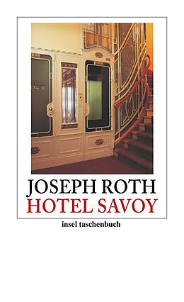 Couverture cartonnée Hotel Savoy de Joseph Roth