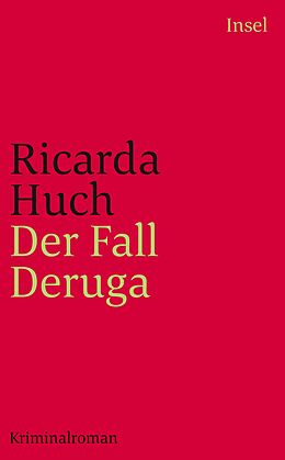 Couverture cartonnée Der Fall Deruga de Ricarda Huch