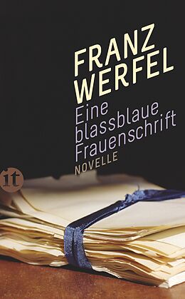 Kartonierter Einband Eine blassblaue Frauenschrift von Franz Werfel