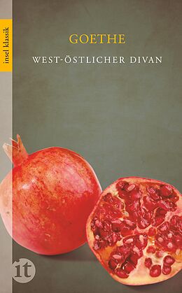 Kartonierter Einband West-östlicher Divan von Johann Wolfgang Goethe