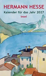 Fester Einband Insel-Kalender für das Jahr 2027 von Hermann Hesse