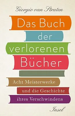 E-Book (epub) Das Buch der verlorenen Bücher von Giorgio van Straten