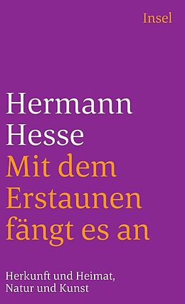 E-Book (epub) Mit dem Erstaunen fängt es an von Hermann Hesse