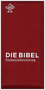 Fester Einband Die Bibel. Taschenausgabe rot mit Reißverschluss. von