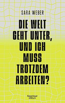 Kartonierter Einband Die Welt geht unter, und ich muss trotzdem arbeiten? von Sara Weber