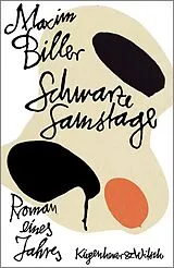 Fester Einband Schwarze Samstage von Maxim Biller