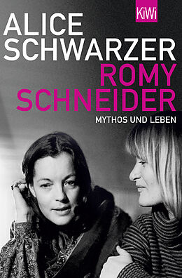 Kartonierter Einband Romy Schneider von Alice Schwarzer