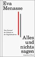 E-Book (epub) Alles und nichts sagen von Eva Menasse