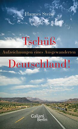 E-Book (epub) Tschüss Deutschland von Hannes Stein
