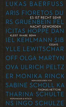 E-Book (epub) Es ist recht sehr Nacht geworden von 