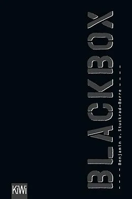 E-Book (epub) Blackbox von Benjamin von Stuckrad-Barre
