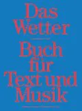 E-Book (epub) Das Wetter Buch für Text und Musik von 